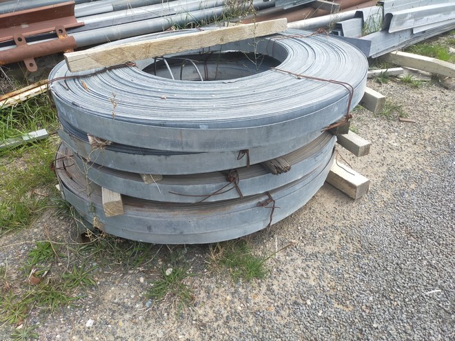 Steel Strapping/Bracing Galvanized 75mmx300mtx3mm