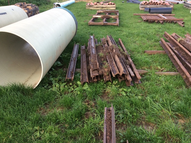 Railway Iron 14 Pieces x 2.6m