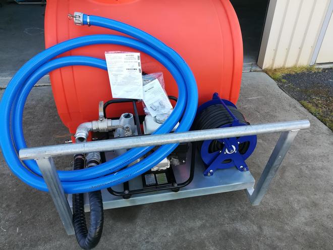 Brand new 1200L Fire Unit. Honda motor and pump.