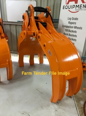 Heavy Duty Rock Grab to suit Case TX 240 Excavator