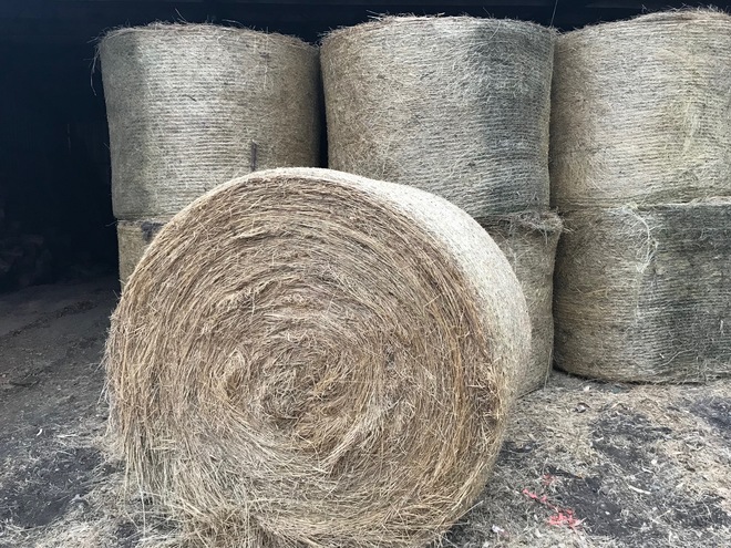 Round Hay Bales