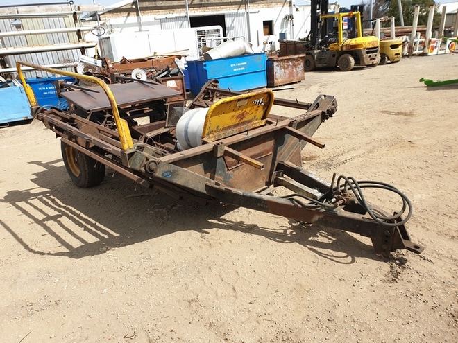 Hay Bale Feed Out Wagon