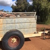 Fire Fighting Trailer 1000 lt,   with 2 Hoses