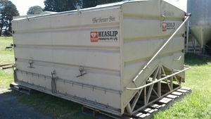 Heaslip 100 bag bulk bin, with 4 individual compartments.