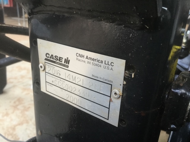 Case 2016 Pickup Front