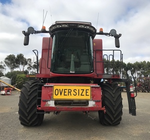 2015 Case IH 7140 Header with 45ft D65 MacDon Front