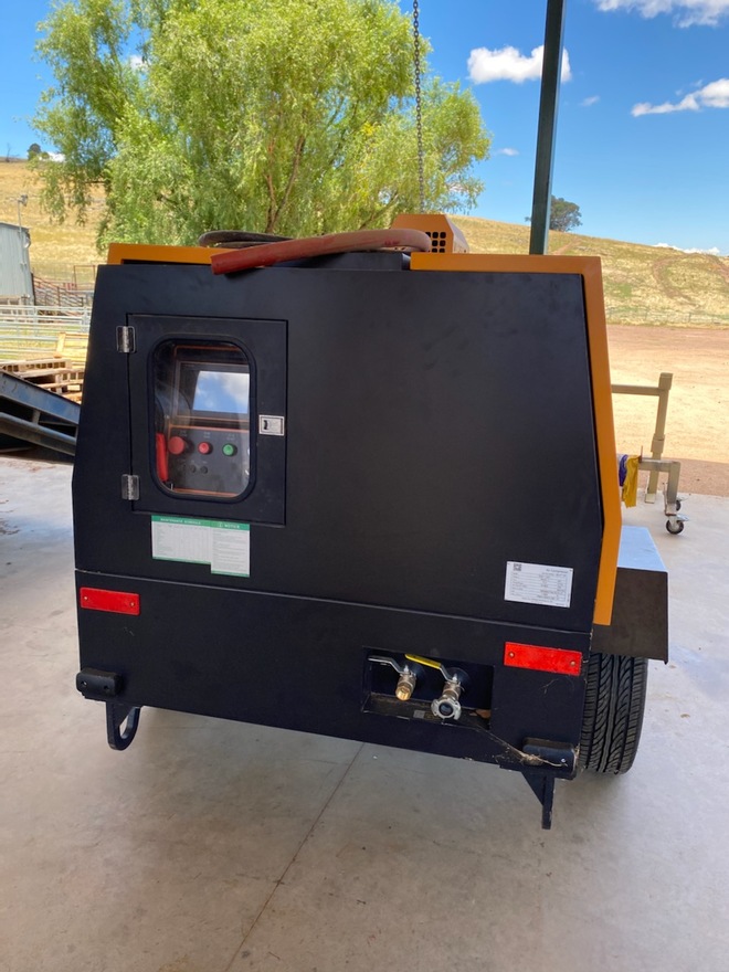 Brand New Diesel 185 CFM Air Compressor