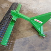 Under Auction - 5ft landscape rake with rear wheel kit 
