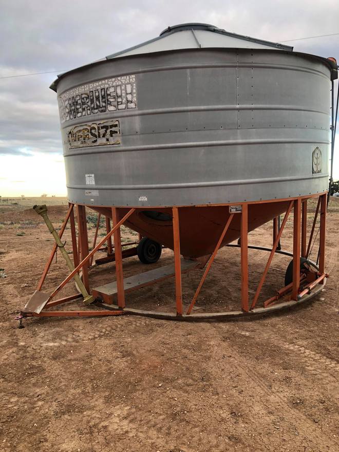 28t Sherwell 1411 D PTO Field Bin