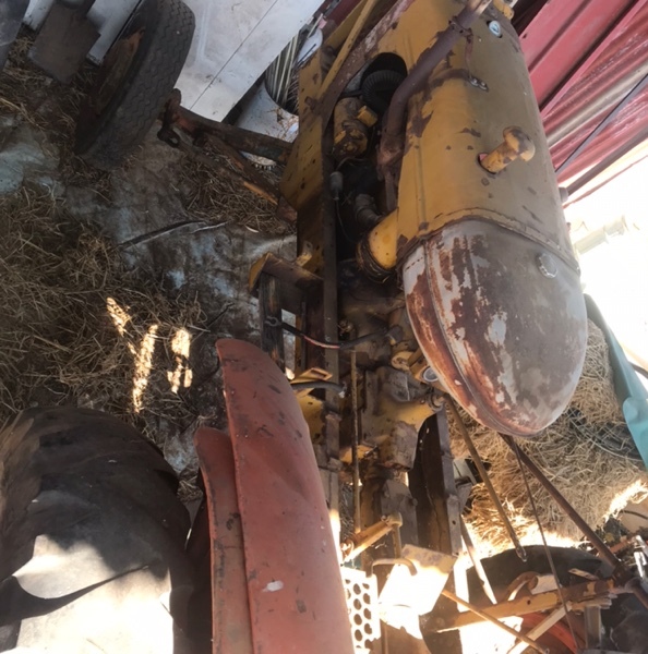 vintage tractor