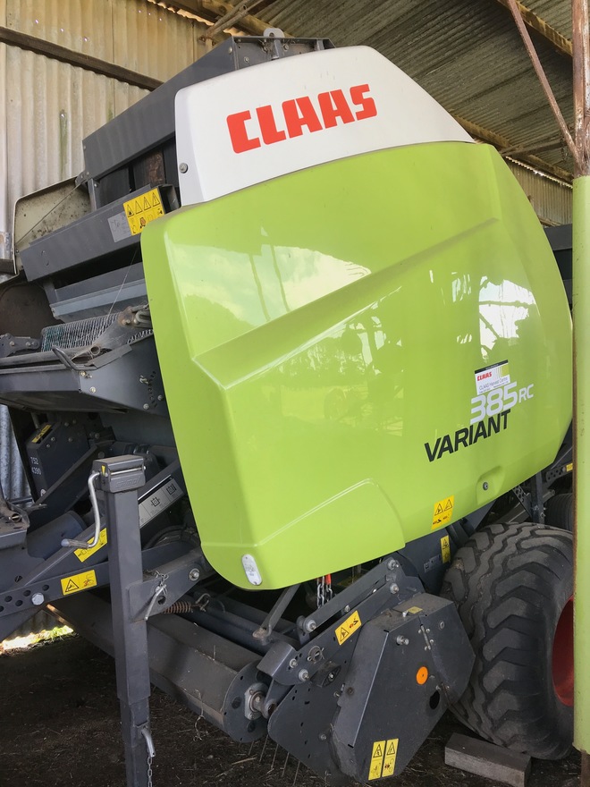 Claas Variant 385 RC Net Wrap Round Baler