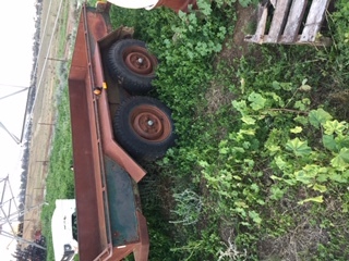 Under Auction - Bogie Box Trailer - 2% + GST Buyers Premium On All Lots 