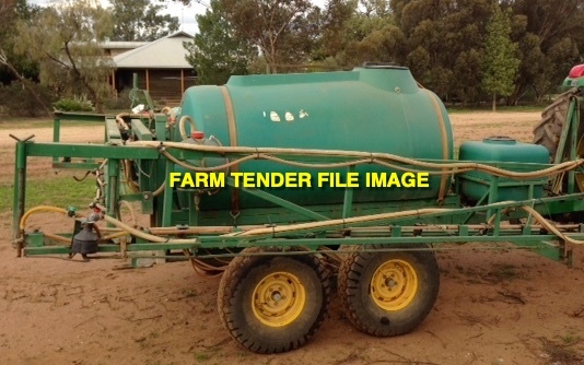 WANTED Sprayer 2000L Tank & Trailer or Complete