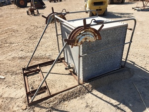 Galvanised Tank in Frame - 880L x 880W x 880H