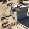 Galvanised Tank in Frame - 880L x 880W x 880H