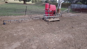 400 Litre Silvan 3 PL Boomspray/hose reel /foam marker