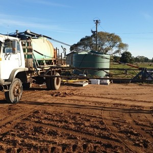 Isuzu 4WD Truck & Boomspray