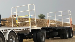 2008 Krueger Flat Top Dog Trailer