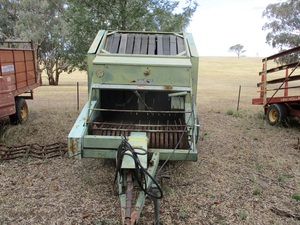 Round Hay Baler