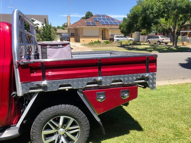 Norweld Dual Cab Deluxe Tray only