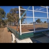 1999 Barker 44ft Tri-Axle Flat Top Traler