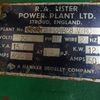 Lister Diesel Generator 15kv