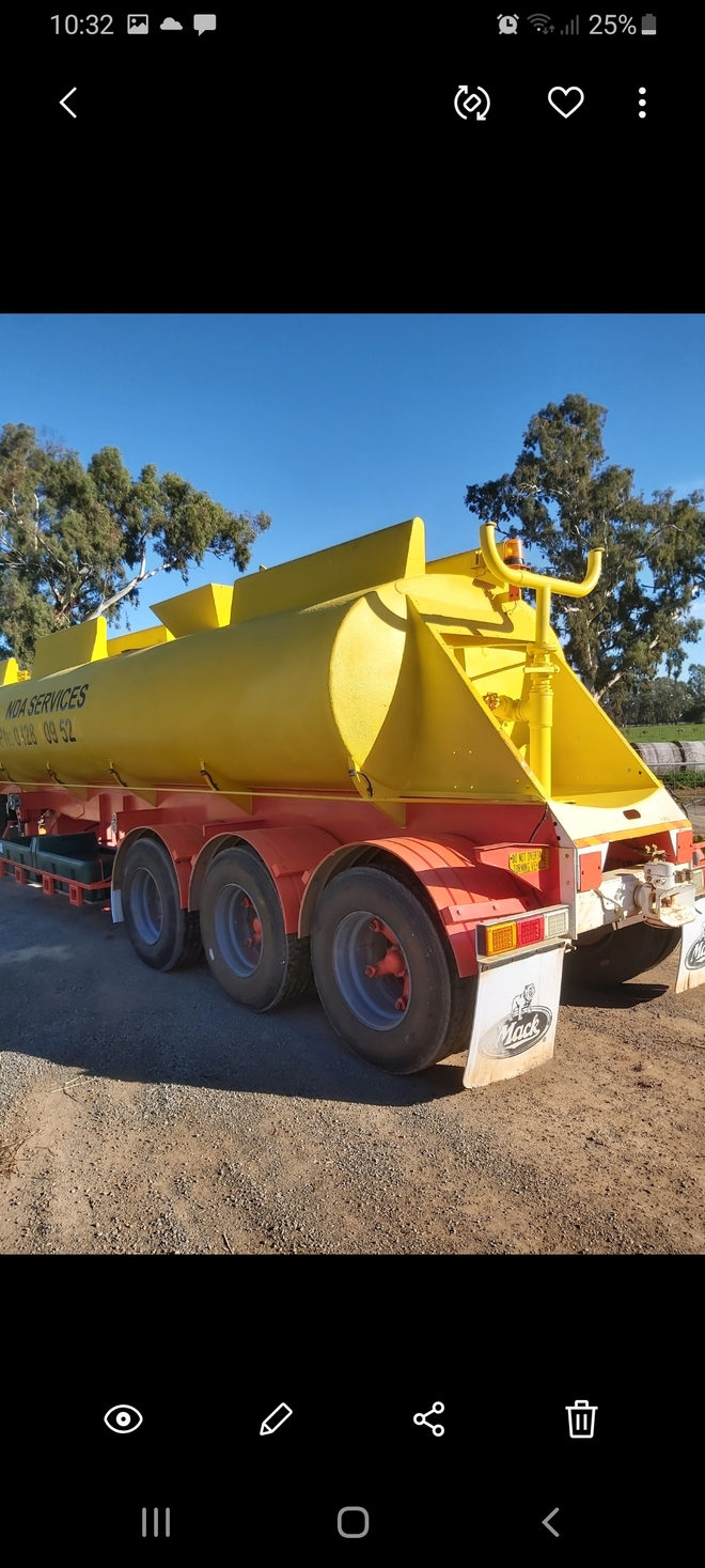 tanker with troughs 