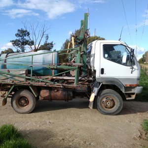 1996 Mitsubishi Canter spray truck