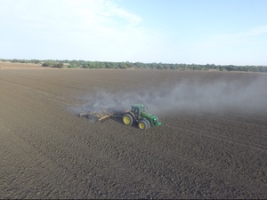 Cotton Mulching & Offset Discing