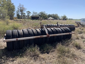 Orion Manufacturing Rubber 35ft Tyre Roller