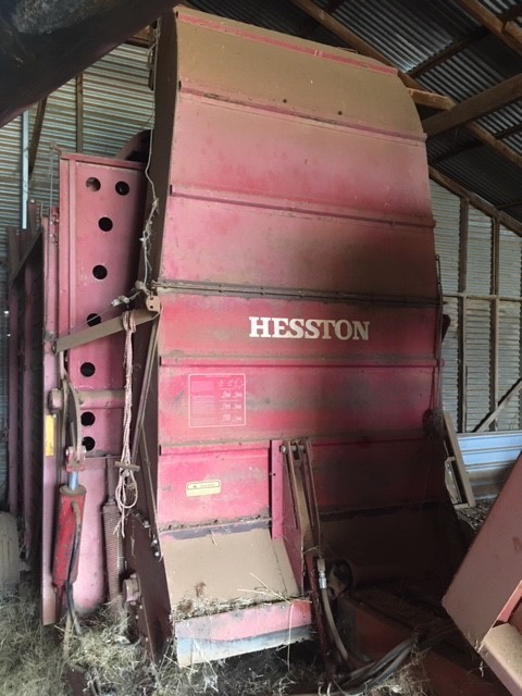 Hesston hay gear