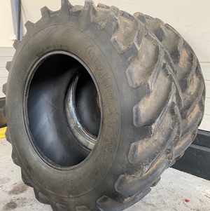 18.4-30 Olympic Gripster tyre with 75-80% lug left two of