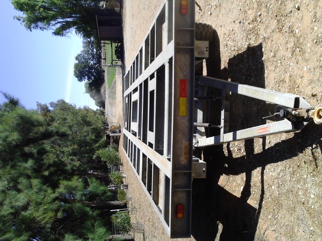 Heavy duty 11m Galvanised Trailer
