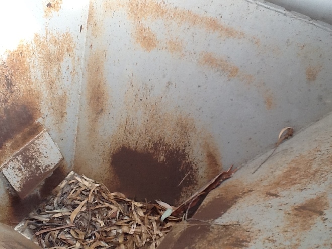 Concrete Kibble Bucket