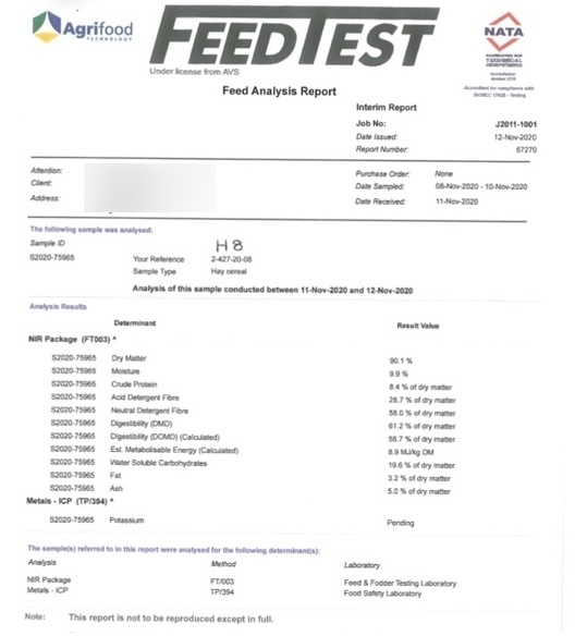 500mt Oaten Hay HD 700kg+ 8x4x3 Bales