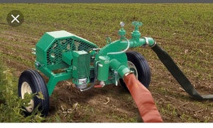 Irrigation re-use pump