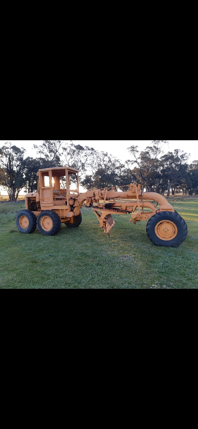 allis Chalmers grader 14ft blade