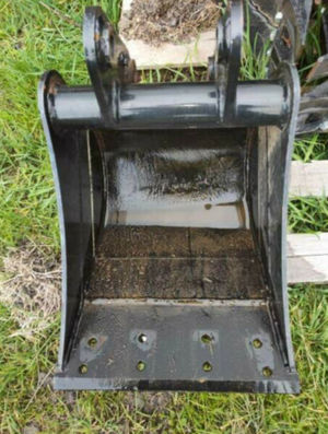 Excavator Scraping Mud Bucket 350mm suits Excavators 1.7-3.5ton