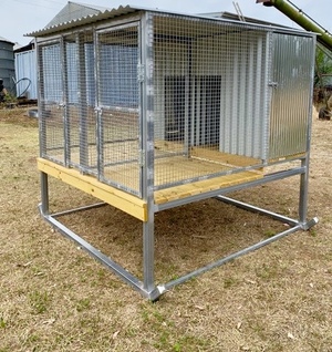 Dog Cage/Kennel - Two bay