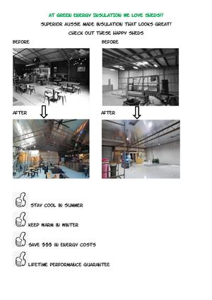 SHED INSULATION
