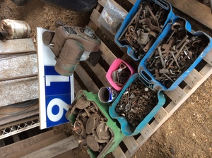 Under Auction (A129) - Villiers Motor Nuts, Bolts and Seeder Gear