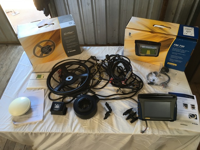 Trimble FM -750 Auto Steer system with EZ Pilot steering 