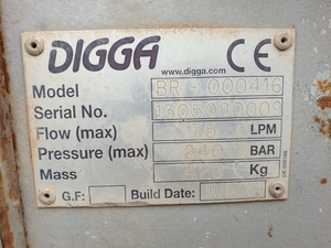 Digga Skid Steer Sweeper