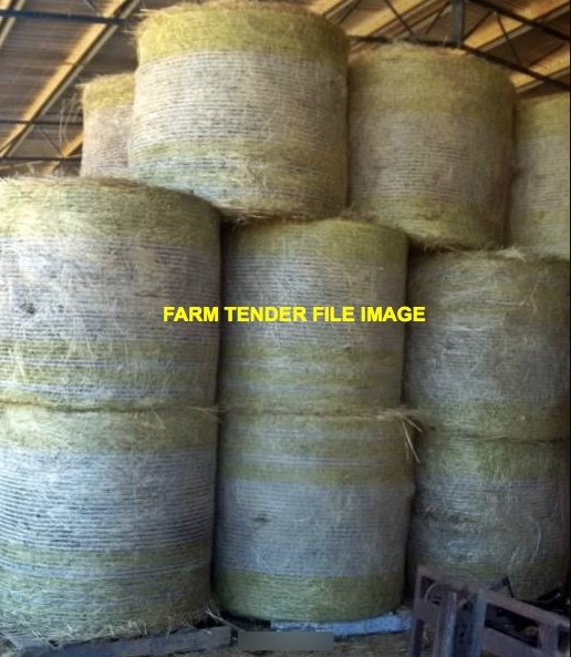 190 x Lucerne Hay 4x4 Round Bales