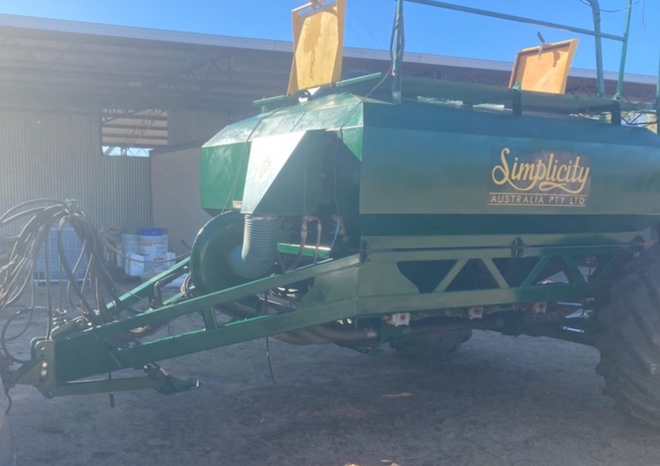 Simplicity 6000 TB2.30 Air Cart