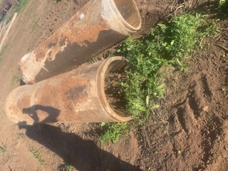 Under Auction - 2x Colvert/Bridge Crossing Pipes 