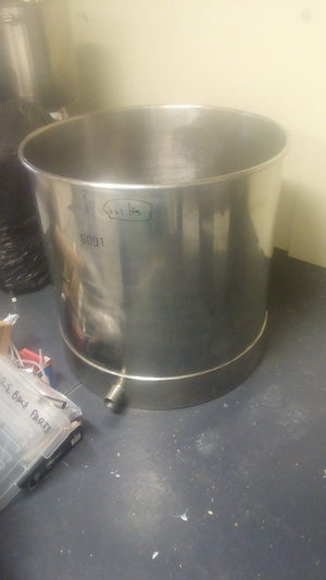 447lt stainless steel vat