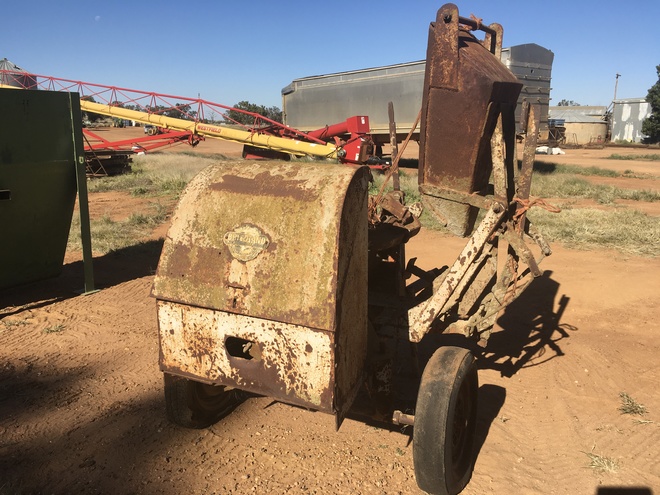 Under Auction - Under Auction (A132) - Britstand Cement Mixer - 2% + GST Buyers Premium On All Lots 