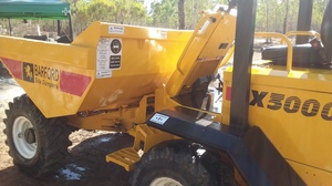 2008 Barford Site Dumper SX3000