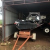 1998 Case IH 2388 Header with 1040 Front & Trailer